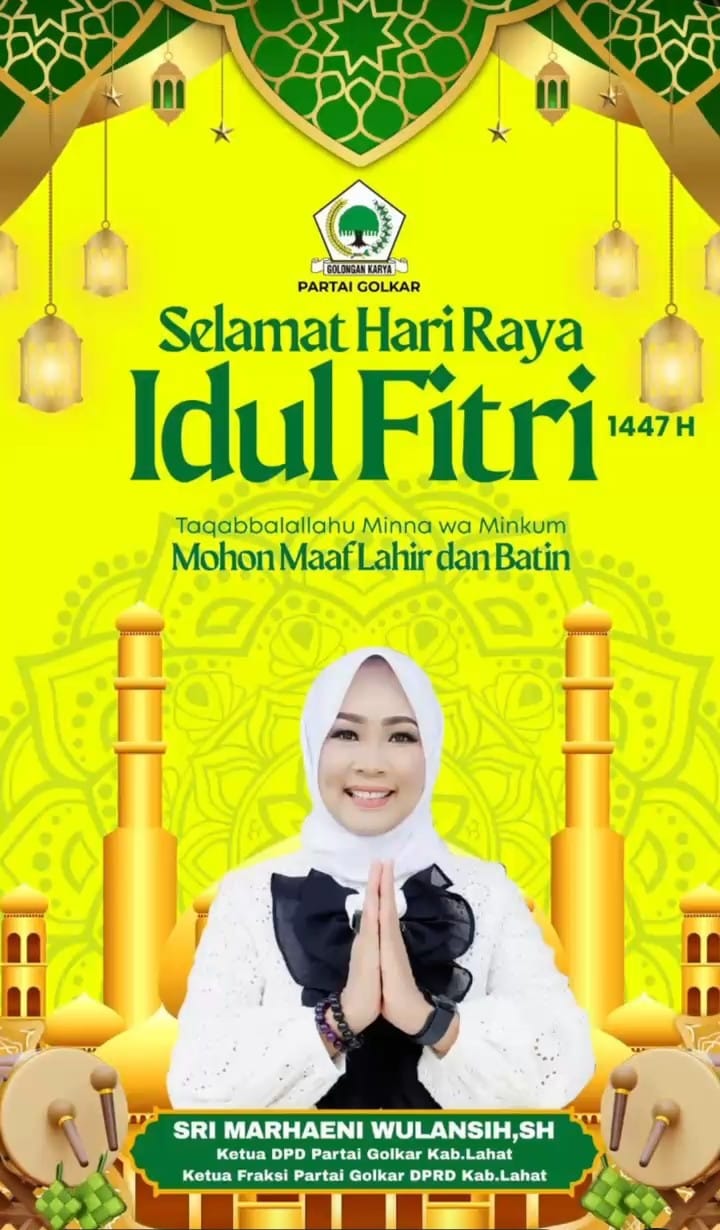 Ucapan lebaran lahat 16