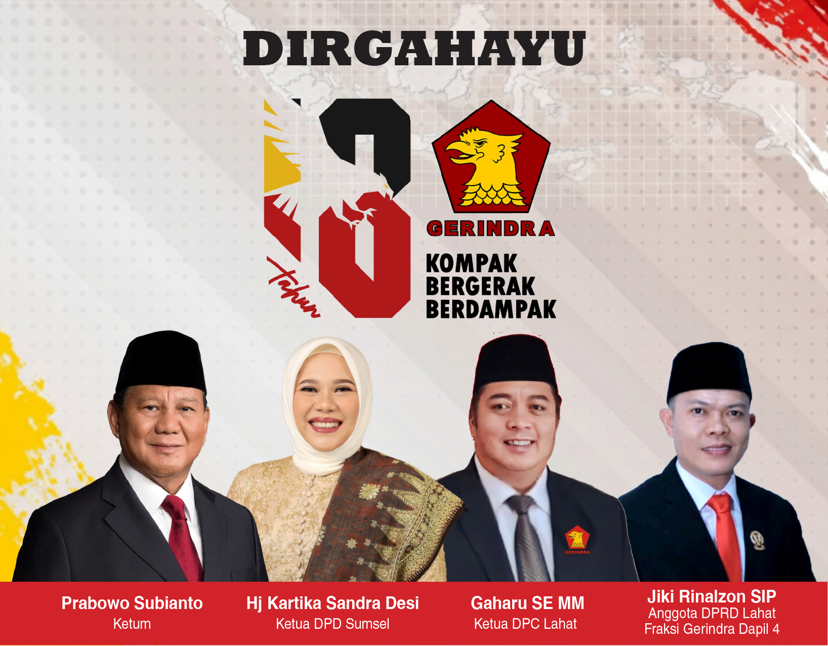 Anggota DPRD Lahat Fraksi Gerindra Dapil 4