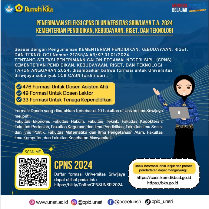 iklan CPNS Unsri