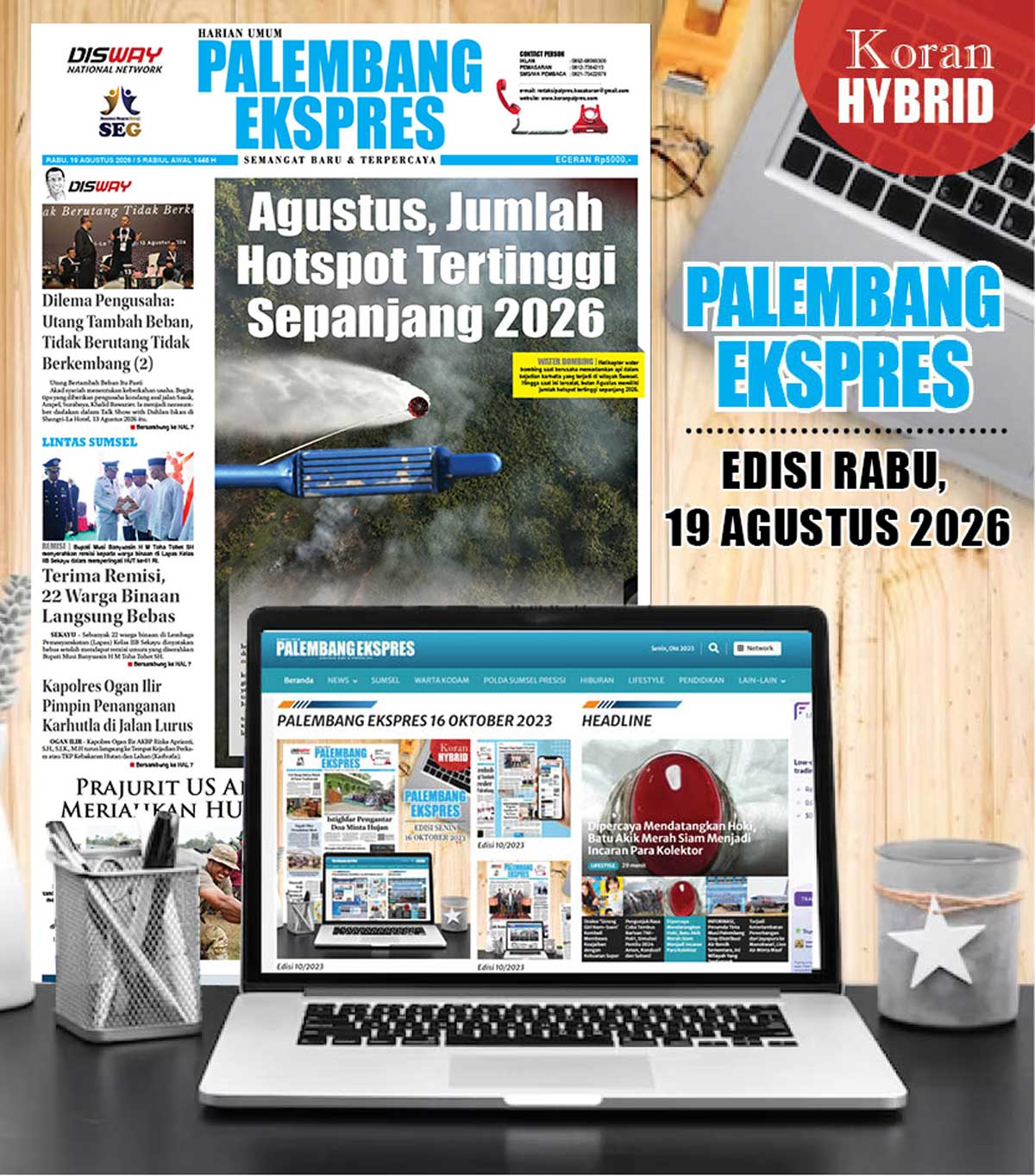 Palembang Ekspres 19 Agustus 2026