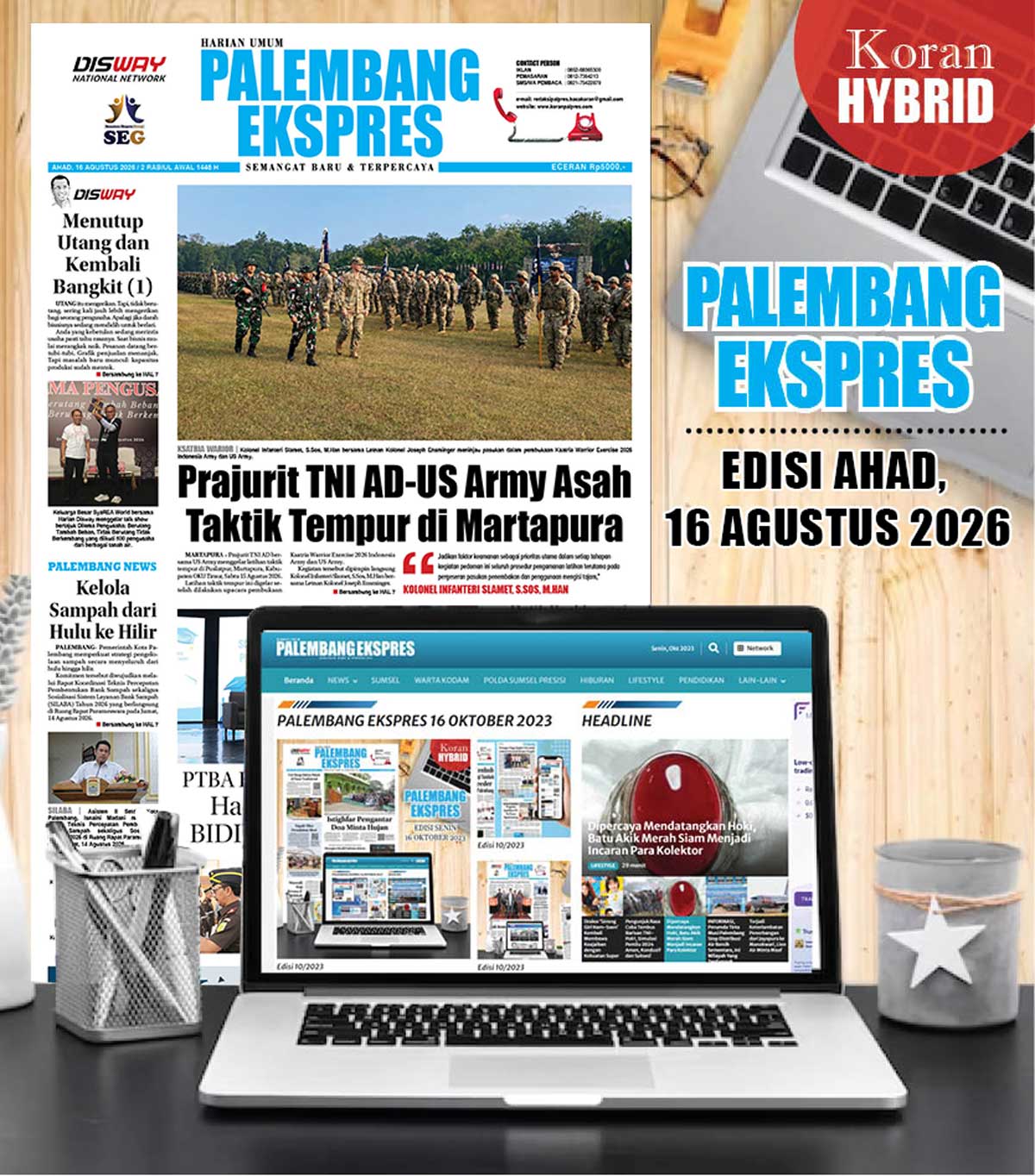 Palembang Ekspres 16 Agustus 2026