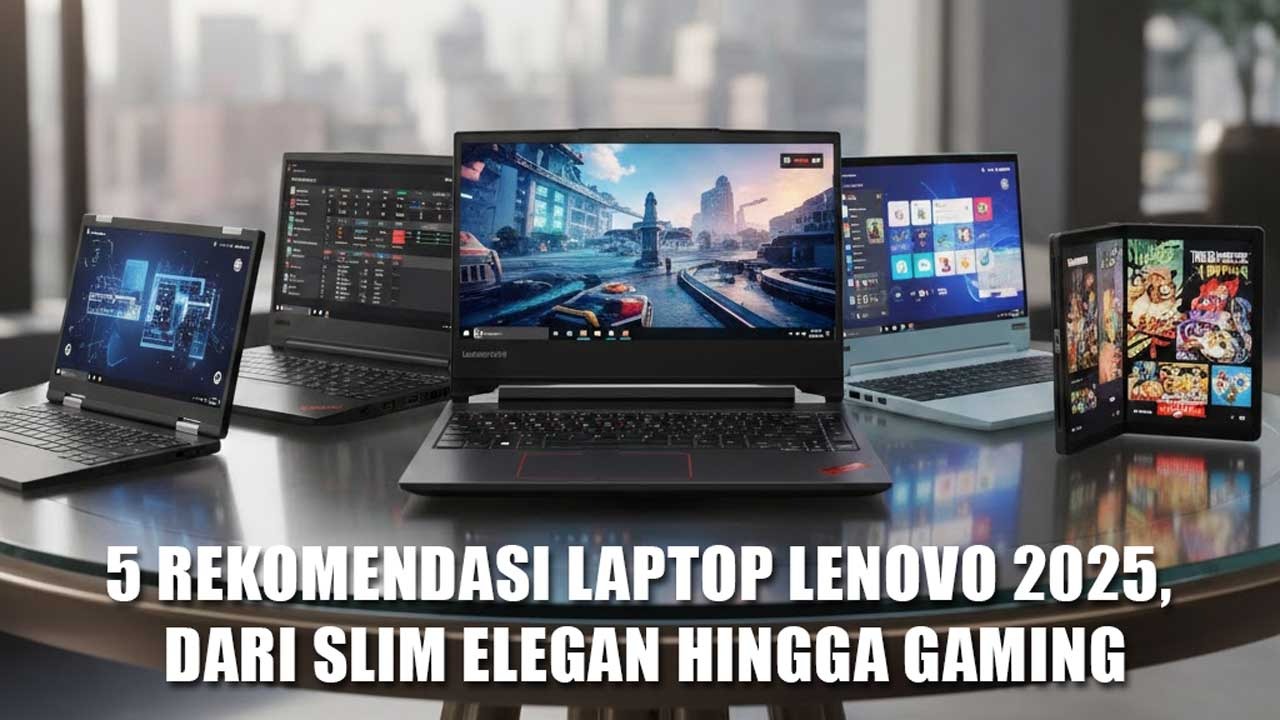 Bisa Untuk Kado Akhir Tahun! 5 Rekomendasi Laptop Lenovo 2025, Dari
