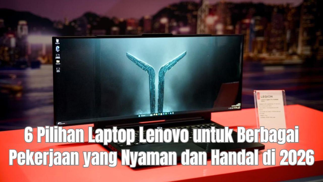 6 Pilihan Laptop Lenovo untuk Berbagai Pekerjaan yang Nyaman dan Handal