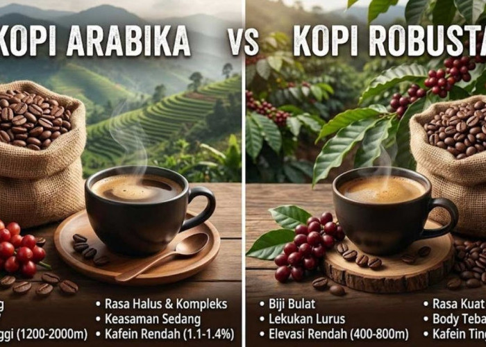 Kopi Arabika Apa Robusta, Mana yang Lebih Ramah Lambung?