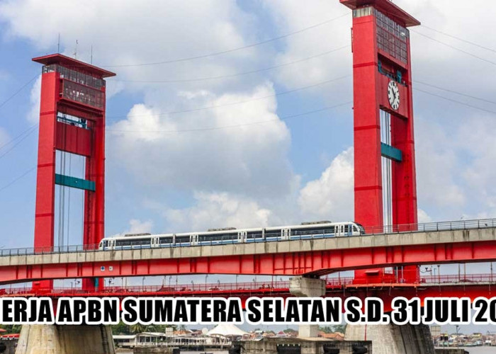 APBN Sumsel Makin Ngebut! Pendapatan Negara Tembus Rp9,32 Triliun, Ekonomi Tetap Moncer