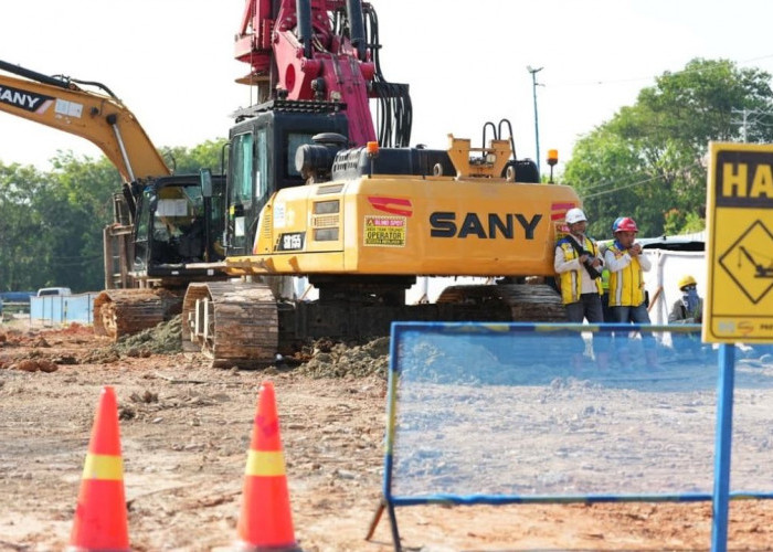 Dua Flyover Muara Enim Dibangun, Urai Kemacetan Angkutan Batubara dan Mobilitas Masyarakat