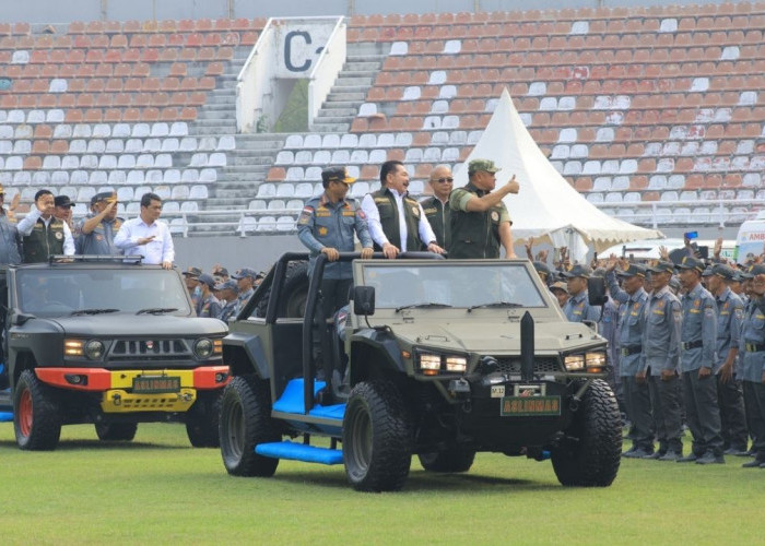 Gelar Apel Akbar di Palembang, Satlinmas Didorong Makin Profesional Tangani Potensi Bencana dan Karhutla