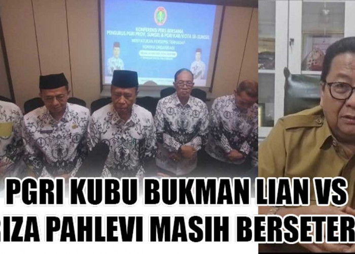 17 PGRI Daerah di Sumsel Solid Dukung Unifah-Bukman, Riza Pahlevi Ingatkan Etika Organisasi