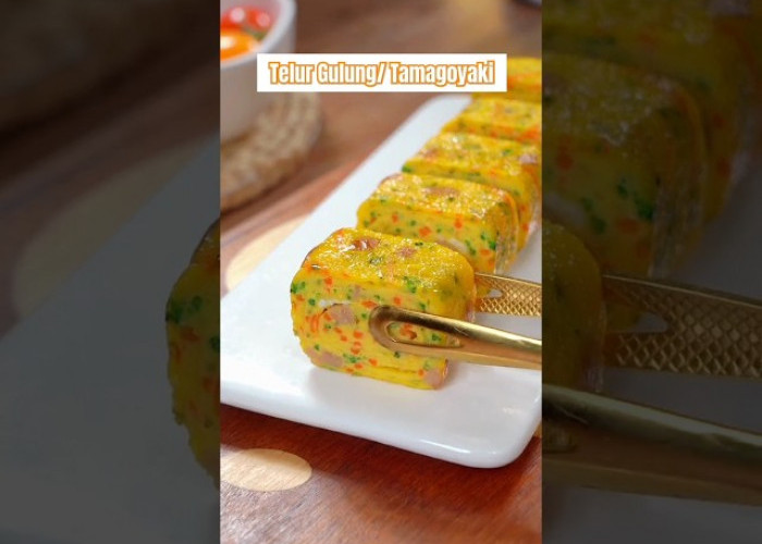 Anti Gagal! Cara Membuat Tamagoyaki ala Resto Jepang yang Lembut, Manis & Gurih Lembutnya Pas