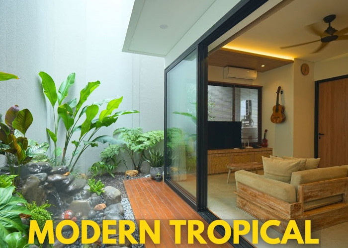 Bikin Betah! Desain Rumah Tropis dengan Banyak Kamar ala Resort Mewah yang Hemat Energi