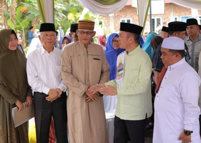 Dukung Pembangunan Masjid yang Refresentatif, Ratu Dewa Apresiasi Baznas Palembang