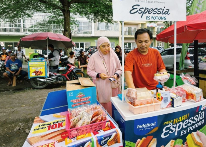 Es Potong Dicampur Roti, Menu Pilihan Pembuka Puasa