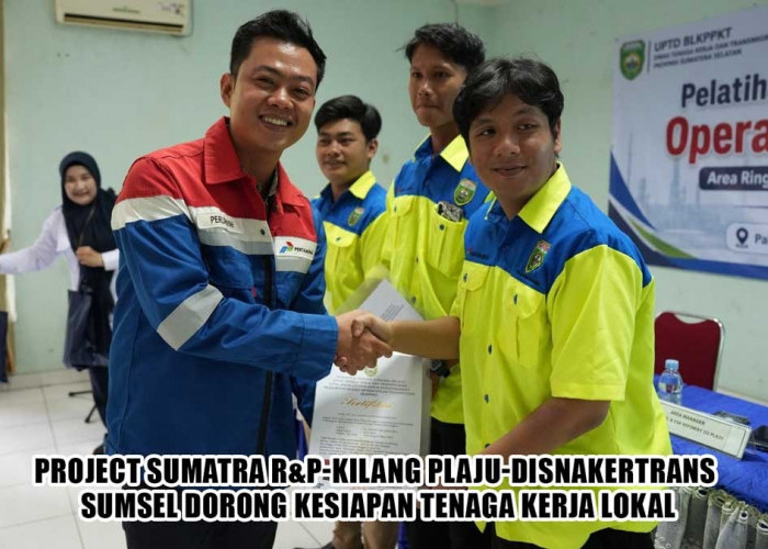 Pertamina Kilang Plaju dan Disnakertrans Sukses Cetak Operator Scaffolding Lokal Tersertifikasi, Ini Buktinya!