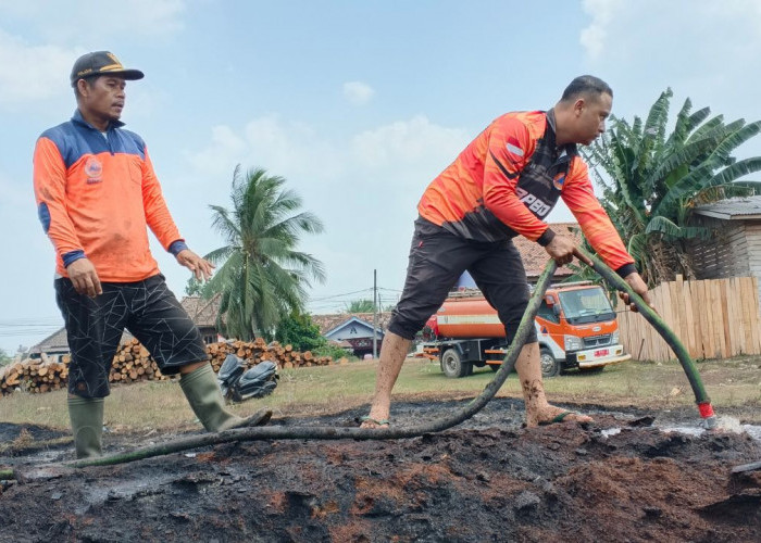 Karhutla Banyuasin Terkendali, BPBD Tetapkan Kecamatan Rantau Bayur Status 'Warning'