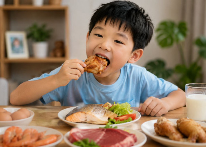 Manfaat Konsumsi Protein Hewani Sejak Dini Bagi Si Kecil, Salah Satunya Cegah Stunting!