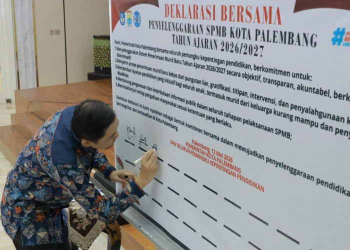 Deklarasi SPMB 2026/2027 Tolak Titipan dan Pungli, Domisili Calon Siswa Dilihat Usia dan Jarak Rumah
