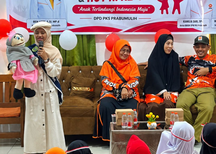Peringati HAN dan HUT RI, BiPeKa PKS Prabumulih Hadirkan Pendongeng Cilik Sumsel