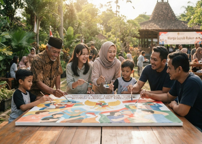 Harmoni Sosial: Langkah Nyata Menerapkan Nilai-Nilai Pancasila Bersama Keluarga dan Tetangga