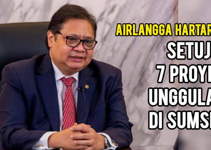 Airlangga Hartarto Setujui 7 Proyek Unggulan di Sumsel, Alfrenzi: Relevan dengan Program Strategis HDCU