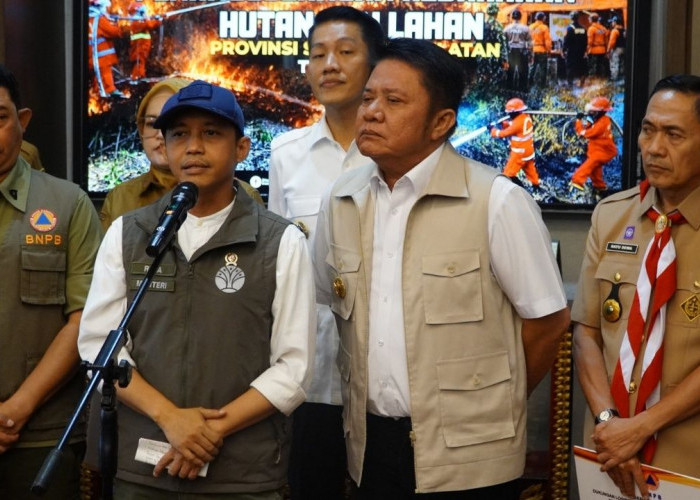 Kesiapsiagaan Karhutla: Ratu Dewa Siapkan Posko Kesehatan 24 Jam dan Alat Baru dari BNPB