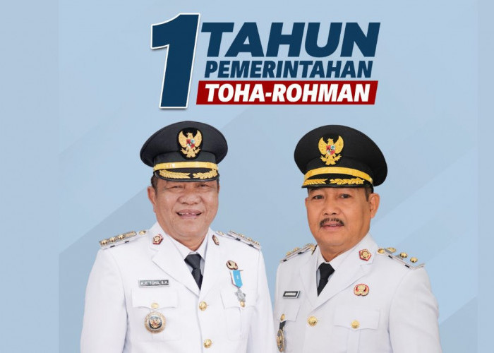 Satu Tahun Kepemimpinan Toha-Rohman: Utang Rp 350 Miliar Lunas, Kemiskinan Turun 9,97 Persen