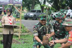 Kepedulian TNI AD, Kodim 0418/Plg Wilayah Kodam II/Swj dan Pemkot ajak hijaukan Kota Palembang