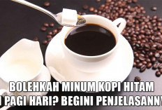 Bolehkah Minum Kopi Hitam di Pagi Hari? Simak Penjelasan Ini