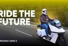 Secanggih Pesawat! Gak Nyangka! Begini Rasanya Naik Motor Listrik Masa Depan, Omoway Omo X! Serasa Naik Pesawa