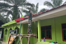 Tahapan Berikut Ini Dilakukan Satgas TMMD Kodim Lahat Pada Rehab TK Al-Muslimun
