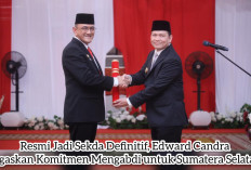 Resmi Jadi Sekda Definitif, Edward Candra Tegaskan Komitmen Mengabdi untuk Sumatera Selatan