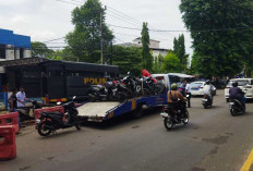 Wow! Ada Razia Gabungan Yang Dilakukan Satlantas Polrestabes Palembang, Begini Hasilnya