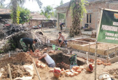 Lubang Sanitasi MCK TMMD 128 Mulai Dipasang Batubata, Ini Buktinya 