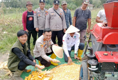 Polsek Muara Kuang Tunjukkan Komitmennya Dukung Program Ketahanan Pangan Nasional