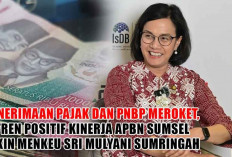 Penerimaan Pajak dan PNBP Meroket, Tren Positif Kinerja APBN Sumsel Bikin Menkeu Sri Mulyani Sumringah