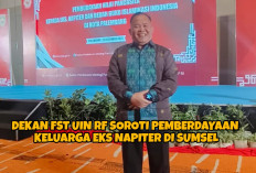Dekan Fakultas Sains dan Teknologi UIN Raden Fatah Soroti Pemberdayaan Keluarga Eks Napitrer di Sumsel