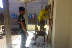 Rumah Pak Imam Makin Cantik! Satgas TMMD Kodim Salatiga Beri Sentuhan Akhir di Desa Cukil