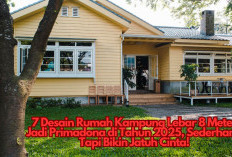 7 Desain Rumah Kampung Lebar 8 Meter Jadi Primadona di Tahun 2025, Sederhana Tapi Bikin Jatuh Cinta!