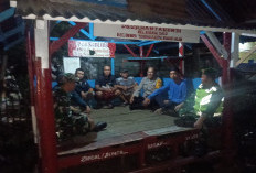 Duduk di Pance, Babinsa Koramil 405-13 Dempo Selatan Tetap Lakukan Mitigasi Kolaborasi Wilayah Binaan