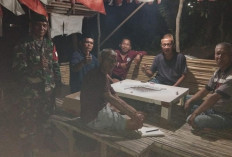 Babinsa Koramil 405-12 Kota Lahat Lakukan Mitigasi Kolaborasi bersama Warga Tanjung Payang 