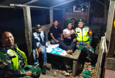 HUMANIS! Babinsa Koramil 405-08 Jarai Lakukan Hal Ini dengan Warga dan Perangkat Desa