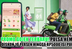 Promo Gojek Terbaru! Pulsa Hemat Diskon 10 Persen Hingga Rp5000 Isi Pulsa