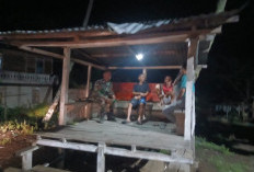 Patroli Lingkungan Pemukiman, Babinsa Koramil 405-11 Tanjung Sakti Siap Siaga
