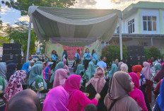 Meriah, Roadshow Jalan Sehat 2026 PalTV Sambut HUT Kota Palembang ke-1343