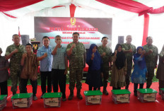 Tinjau Jembatan Gantung Garuda di Desa Pusar, Kasad Sebut TNI Harus Jadi Solusi Kesulitan Rakyat