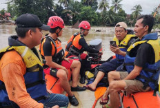 Buset! Baturaja Dikepung Banjir, Langkah Sigap dan Cepat Ini Dilakukan Basarnas Palembang 