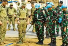 Tim EOD Satgas Kizi TNI Konga Terima Pembekalan Dari Kontingen Portugal QRF