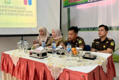 Pejabat Kejari OKU Timur Ini Berikan Materi Dalam Kegiatan Mitigasi Resiko Hukum, Dimana Lokasinya
