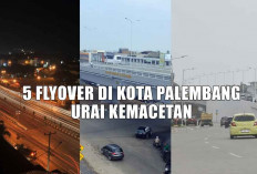 5 Flyover di Kota Palembang, Nomor 3 Masih Anyar dan Terpanjang di Palembang