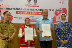 Gandeng Perumda Tirta Musi, PMI Palembang Gencarkan Donor Darah untuk Penuhi Stok