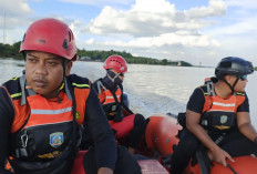 Respon Super Cepat, Basarnas Sumsel Mencari Keberadaan Nelayan Tenggelam di Perairan Tanjung Pasir